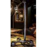 Knuckle Joint Floor Lamp-Chrome 51 X 48 X 160cm The Knuckle joint Ranges Is The Designer ’S Take