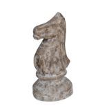 Veg Rack Chess Knight(24")-Old Distemper 29 X 29 X 61cm