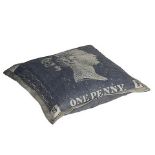 Penny Black Cushion Big Left Hand Facing 60 X 60 X 15cm