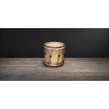 Regiment Brass Drum Lamp Table 64 X 64 X 63cm