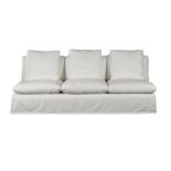 Wave Sofa 3 Seater With Gf-Nimbus Pure 243 X 113 X 94cm Like White Cotton Wool Clouds On A Bright