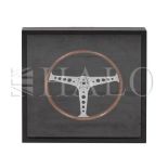 3d Image Steering Wheel Shadow Box 116 X 8 X 94cm