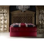 The Colonel Divan UK K 152x198-Harrods Black 152 X 198 X 25cm