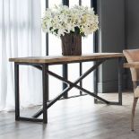 Sandshore Console Table Sandshore Natural 183 X 60 X 76cm The Sandshore Console Table Is A Solid Oak