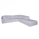 Luscious Small Sectional Corner Without Fabric Cover weathered Oak The Luscious Sectional Sofa Range