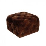 Benson Square Small Footstool-O.E.COFF 61 x 61 x 42cm