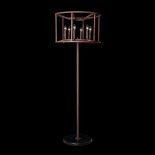 Arlington Floor Lamp At Rust 60 X 60 X 170cm