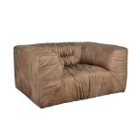 Ruffed Compact Sofa Single Seater Full Rebel 85 X 90 X 72cm