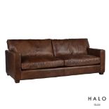 McQueen Sofa 3 Seater Ga Tan 228 X 100 X 90cm A Fabulous Glamorous And Chic Sofa With Rolled Arms