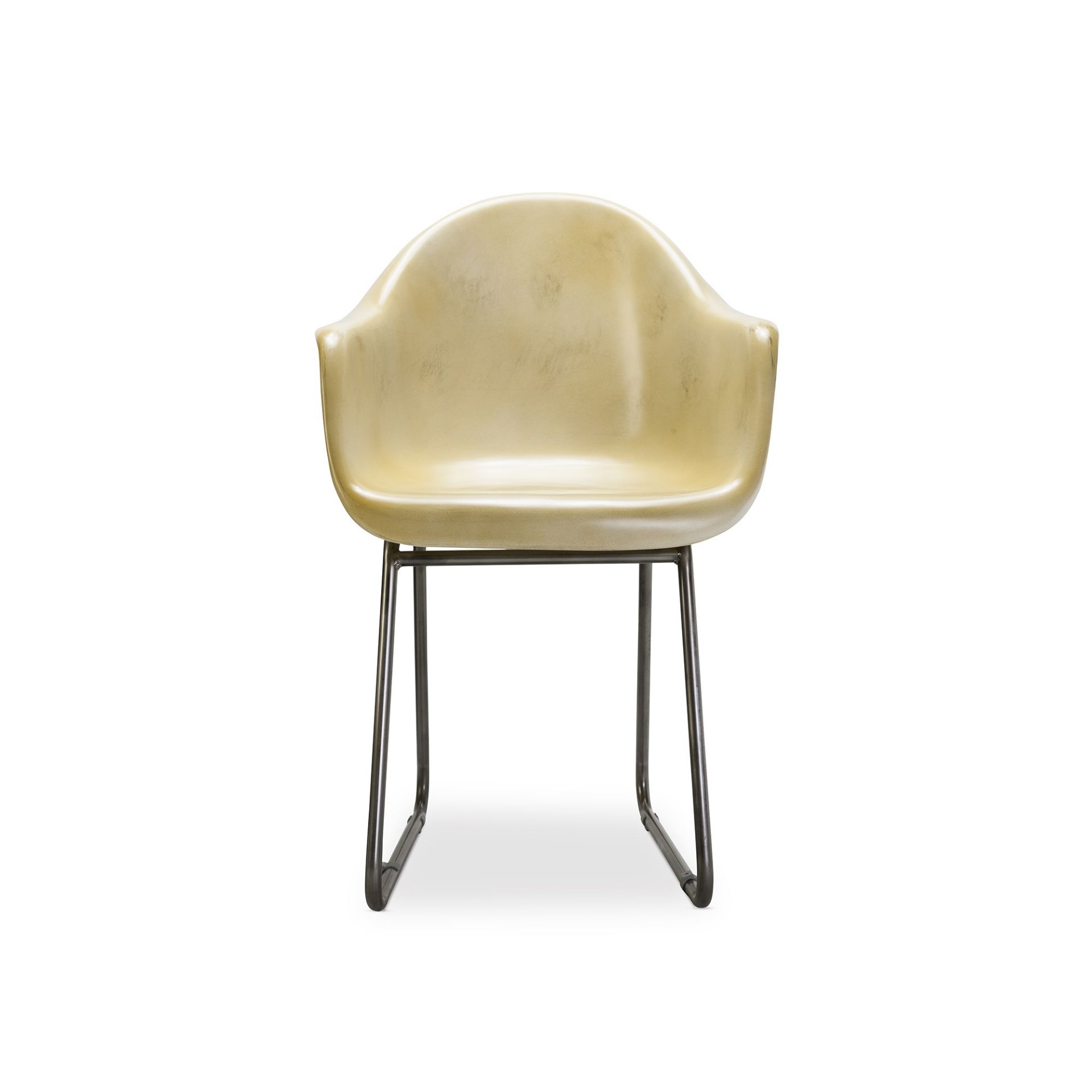 Regatta Bucket Chair Vintage Fibreglass White Featuring A Bucket Style Shell With Modern Inspired