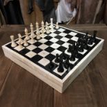 Chess Set-Bone 46 X 46 X 7.5cm