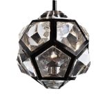 Geode Small All Pendant Matt Black UK 48 X 46 X 61.5cm