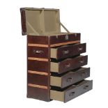 Ampleforth Large Chest Croco 120 X 50 X 126.5cm