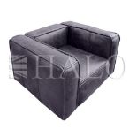 Mini Tribeca Sofa Single Seater Old Saddle Black 33.2 X 30.3 X 18.3cm Oversized Proportions And A