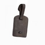 Graham Luggage Tag Destroyed Raw 14.5 X 7 X 1.5cm