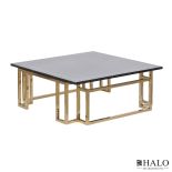 Inlay Coffee Table Low 81x80x32cm 81 X 80 X 31.5cm Available In Two Sizes The Inlay Coffee Table