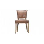 Mimi Dining Chair Ridenut & weathered Oak A Range Of Wooden Legs And Beautiful Leathers Make The