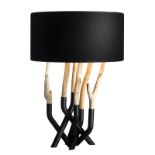 Table Lamp Black 50 X 50 X 70cm
