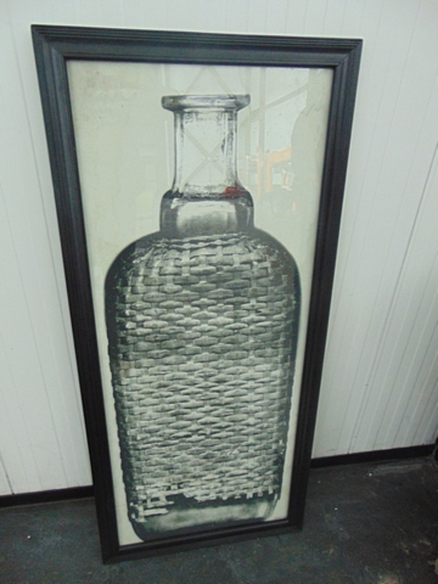Graphics Copper Bottle 3 Black Wood 59 X 3 X 130.5cm