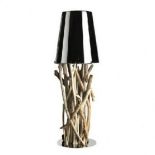 Koleo Drift Wood Lamp Chrome Zonder Kap