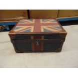 Watson Trunk Small Vintage Cigar Union Jack 59 X 45 X 30cm The Watson Collection Takes The Nostalgic