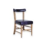 Refectory Dining Chair Library Blue 51 X 57 X 87cm