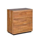 Old School Gym Chest Small 80 X 44.7 X 82.4cm The Old School Gym Collection Uses Strips Of Maple