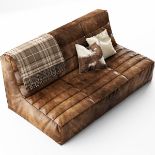 Shabby Sectional 3 Seater -M.Nero 179 X 120.5 X 78cm High Impact Comfort Seating, Commonly Known