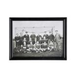 Sporting Field Hockey Team(84x64) Art-Black Wood 84.4 X 3 X 64.1cm