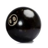 Large Ball 8 Ball Crafted From Fibreglass These Giant Balls Are A Great Bit Of Retro Fun Whether