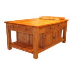 Kitchen Cooks Table Genuine English Reclaimed Timber 200 X 126 X 91.5cm There's Something About A
