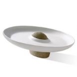 C026 Igloolik Ceramic Dinner Plate(L)-Whi 27 X 27 X 5cm