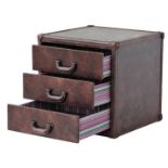 Oxford Student Drawer Trunk Library Black 60 X 60 X 60cm The University Of Oxford Student Trunk