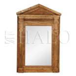 A Statement Piece in Salvaged Pine Our Impressively Scaled Mirror Replicates the Grandeur of an