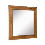 Old School Gym Square Mirror 135 X 5.5 X 135cm The Old School Gym Mirror Continues the Tradition