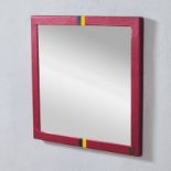 Junior Common Room Mirror A Leather Scholar Gold 60.5 X 5 X 80.5cm In A Clever Collaboration The