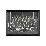 Sporting England Vs Scotland Wall Art Black Wood 84.4 X 3 X 64.1cm