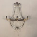 Empire Sconce Antique Rust 71 X 40 X 85cm