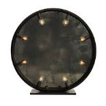 Starlet Mirror Sm(60x60)-Natural 60 X 30 X 61cm Glamourous Mirror With Hollywood Dressing Lights