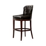 Grosvenor Bar Stool Vintage Cigar & Antique Oak 58 X 56 X 120.5cm