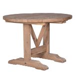 Wine Table Genuine English Reclaimed Timber 101.6 X 101.6 X 76cm