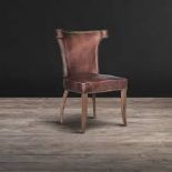 Zorba Dining Chair -Sun bleach Swage & W.Oak 64 X 59 X 97cm A Standout Dining Chair, The Handsome