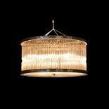 Rod Large Pendant(90x60)-Natural 90 X 90 X 75.5cm The Rod Collection Is A Modern Day