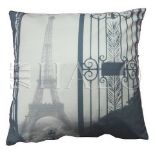 Emelie's Eiffel Tower Cushion 45 X 45 X 15cm