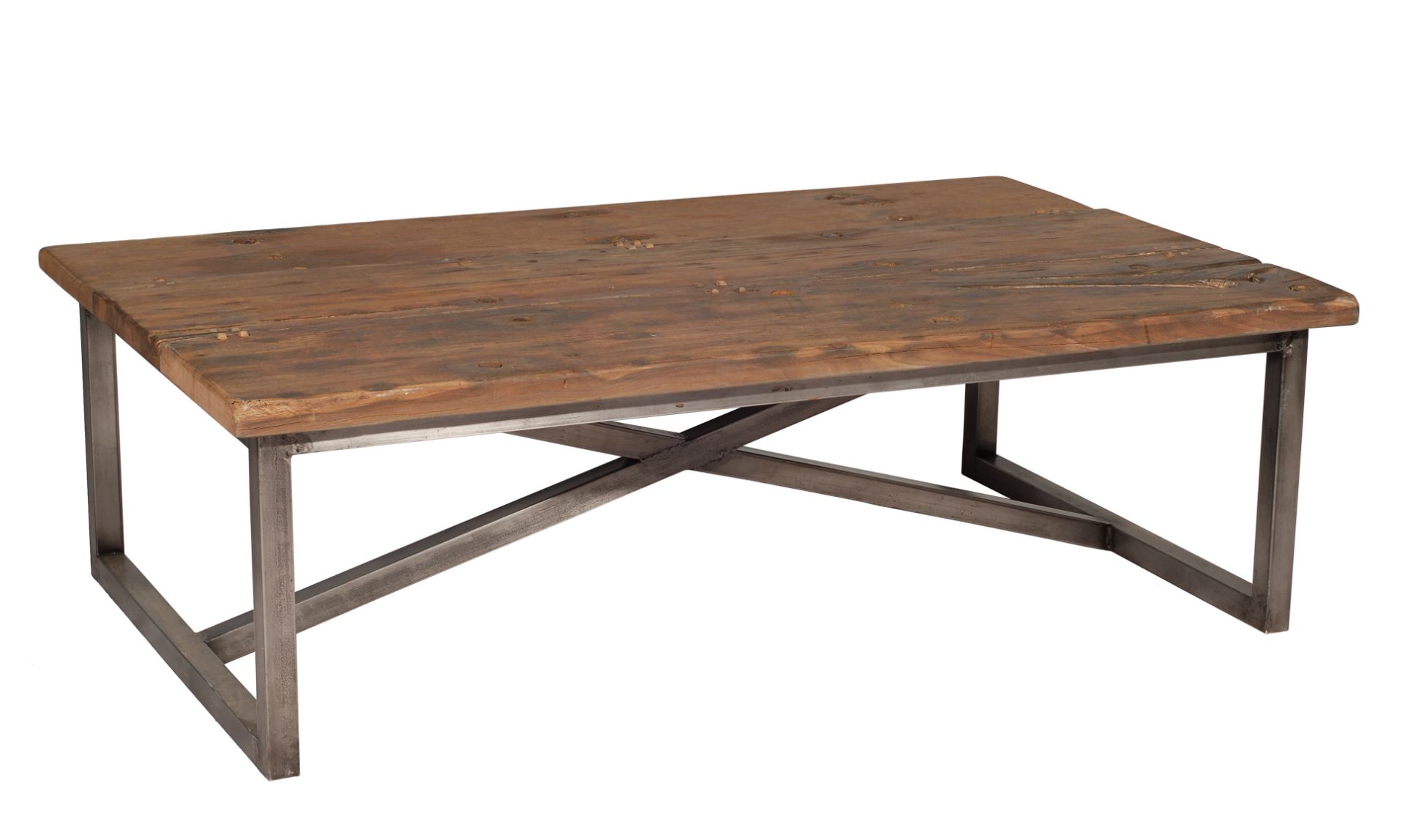 Axel Coffee Table The Axel Range Combines Old World And Industrial With Its Combination of Reclaimed