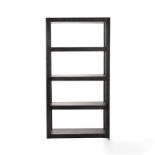 Iron Oak Single Bookcase Saloon & Iron 105.4 X 44.5 X 200cm The Iron Oak Single Bookcase Has 5