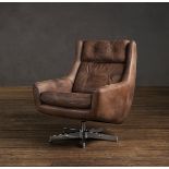 Motorcity Chair Old Saddle Nut 80 X 90 X 94cm Mid-century America's Love Affair With The