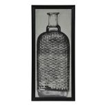 Graphics Copper Bottle 2 Black Wood 59 X 3 X 130.5cm