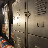 American Lockers 5 Doors Buff Steel A Throwback The School Hall Storage Solutions Of Yesteryear