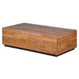 Old School Gym Rectangular Coffee Table 130x67cm 130 X 67.2 X 37.6cm The Old School Gym Coffee Table